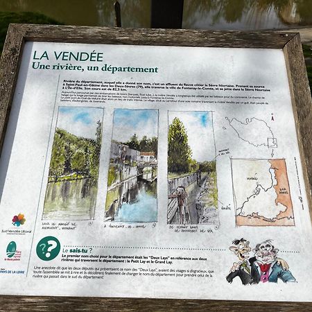 La Maison Du Bonheur Le Gué-de-Velluire Eksteriør bilde